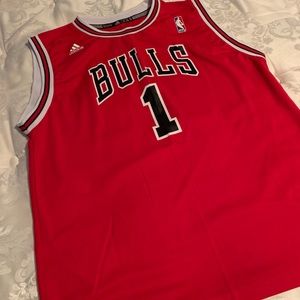 Adidas Derrick rose NBA Chicago bulls jersey